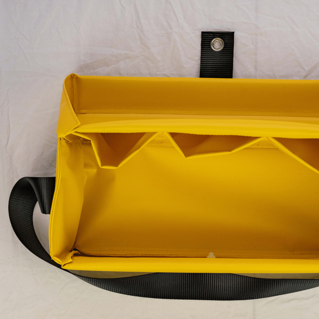 Fitters Tool Carry Bag - Yellow Herculite