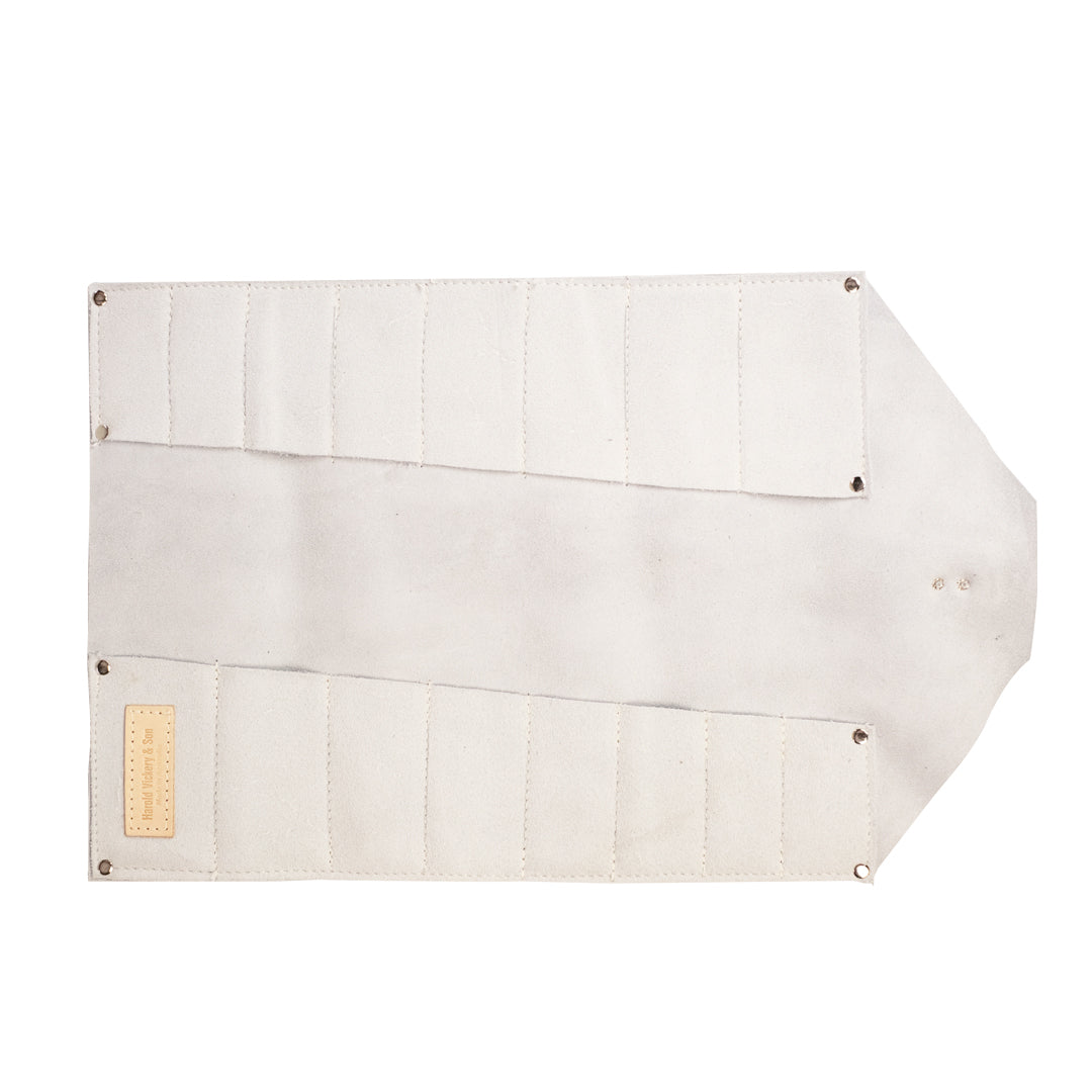 16 Pocket Leather Tool Roll